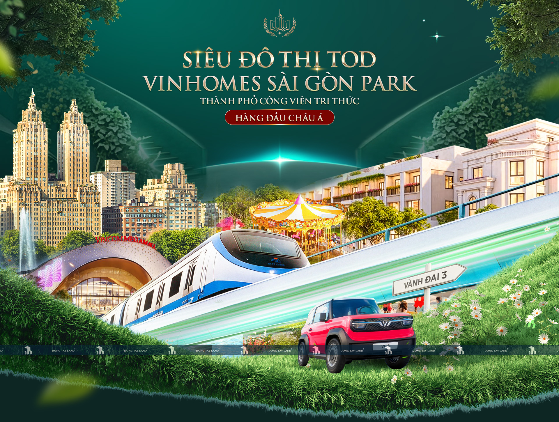 VINHOMES SAIGON PARK - HÓC MÔN